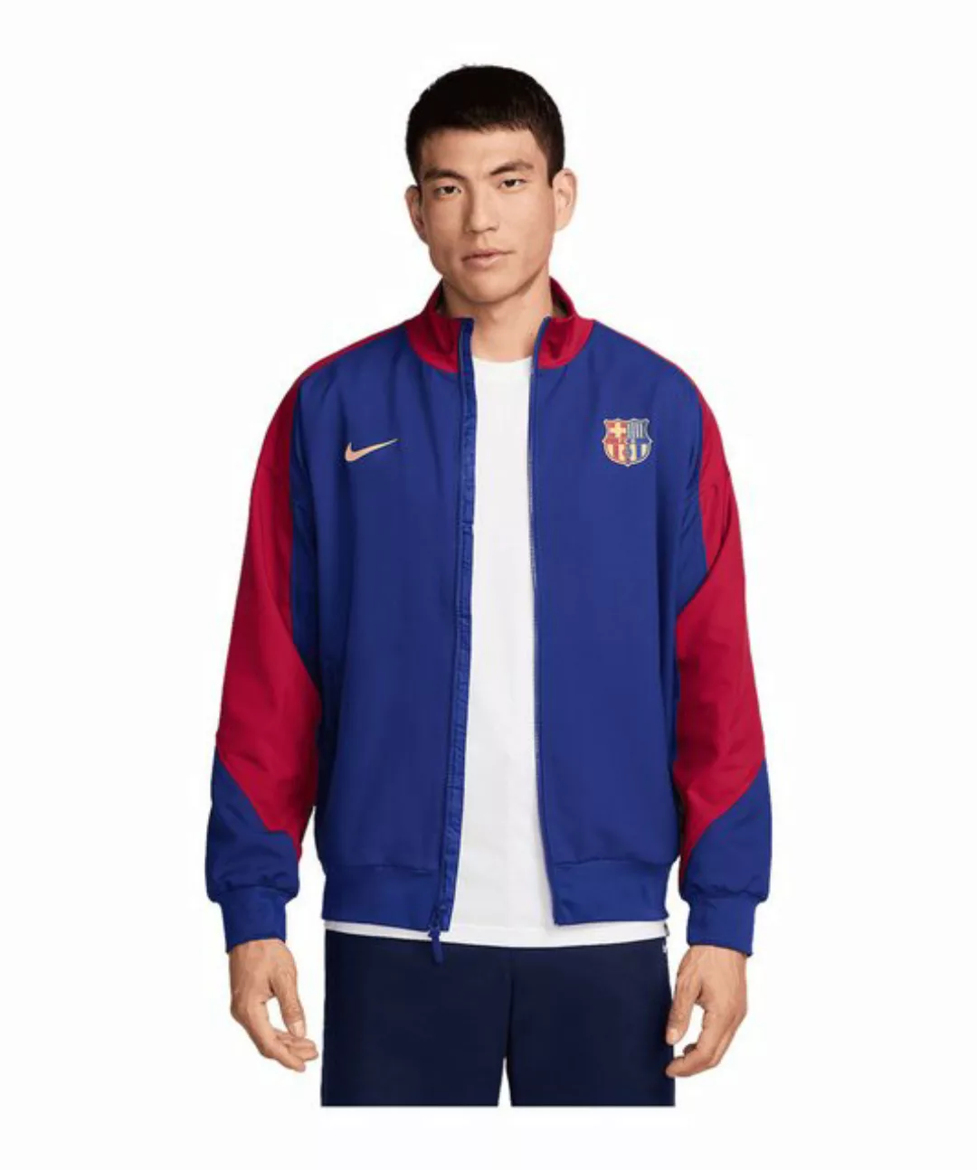 Nike Sweatjacke FC Barcelona Anthem Jacke günstig online kaufen