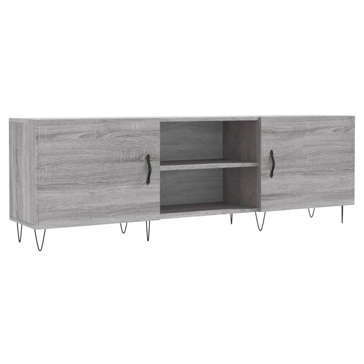 vidaXL TV-Schrank Grau Sonoma 150x30x50 cm Holzwerkstoff  Modell 8 günstig online kaufen
