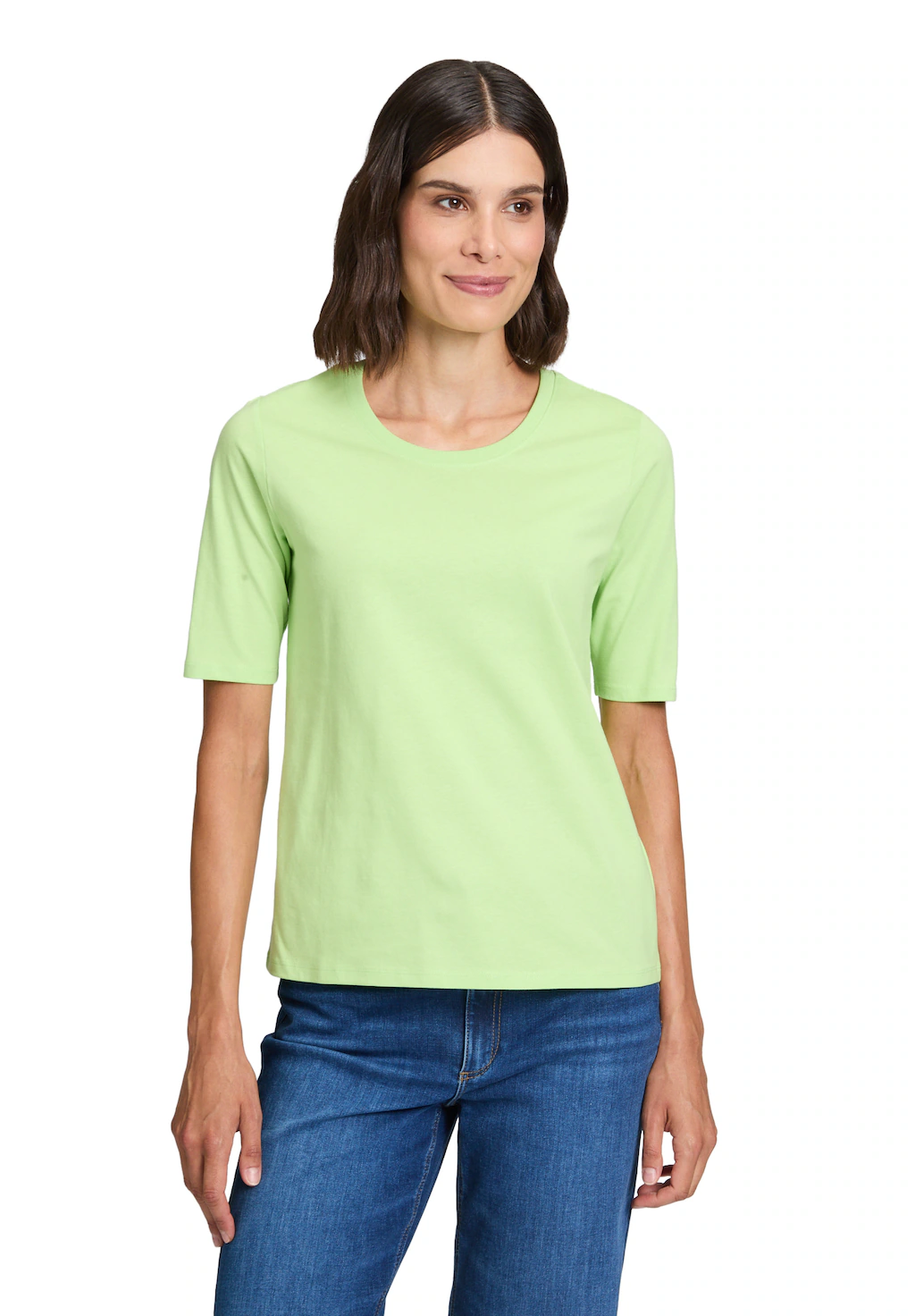 Betty Barclay Kurzarmshirt "Betty Barclay Basic Shirt mit Rundhalsausschnit günstig online kaufen