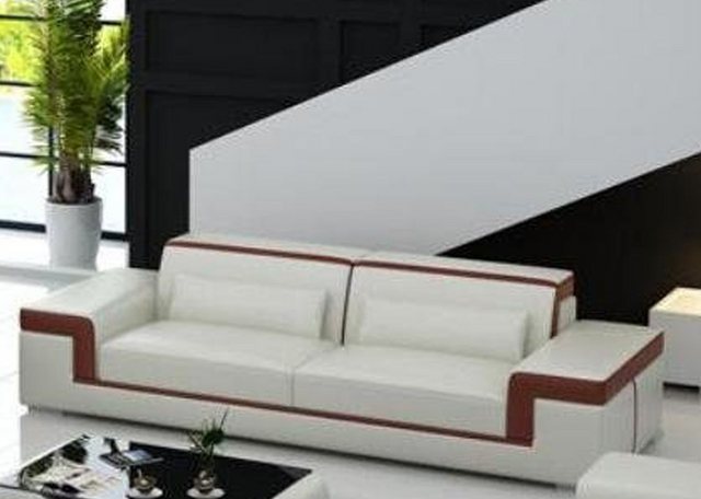 JVmoebel Sofa Designer Dreisitzer Luxus Sofa Polstermöbel stilvolles Design günstig online kaufen