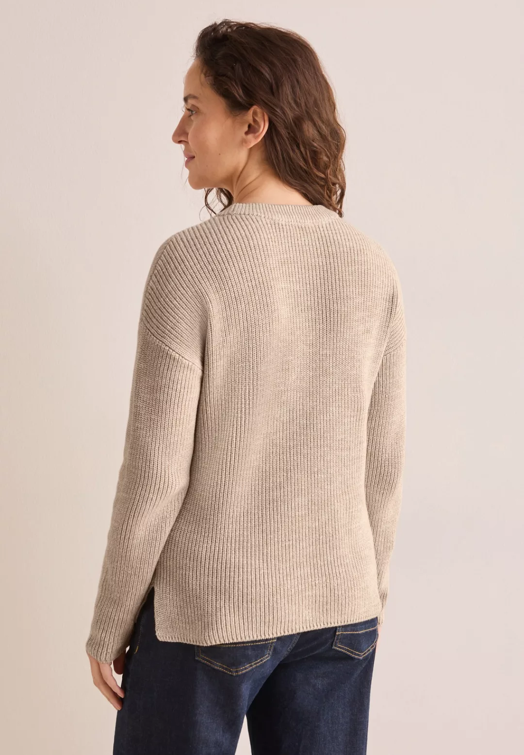 Cecil Strickpullover, aus reiner Baumwolle günstig online kaufen