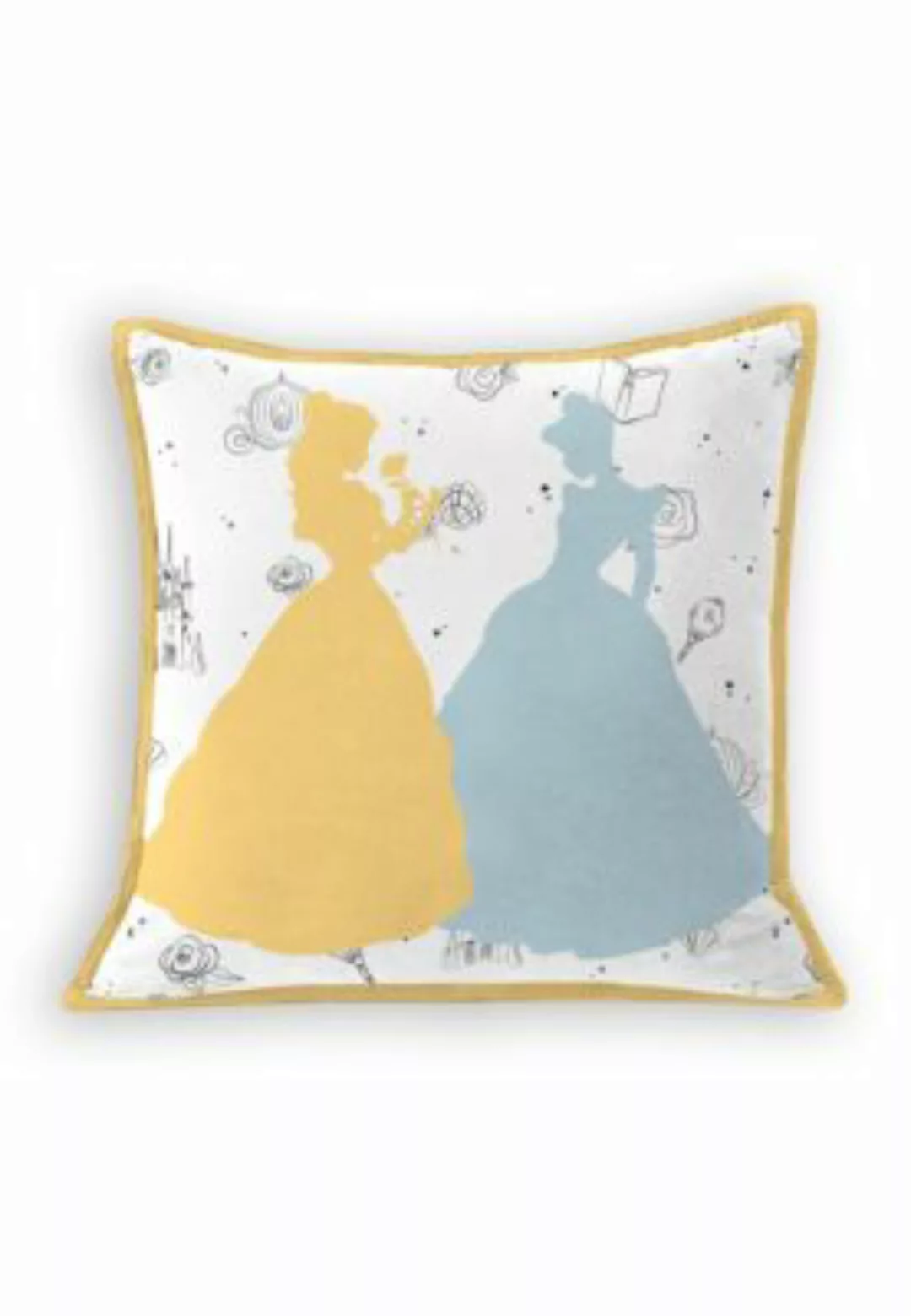Zierkissen Belle & Ciinderella Cushion Dekokissen mehrfarbig günstig online kaufen