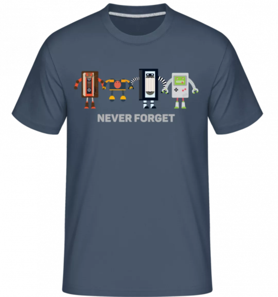 Never Forget Old Technology · Shirtinator Männer T-Shirt günstig online kaufen