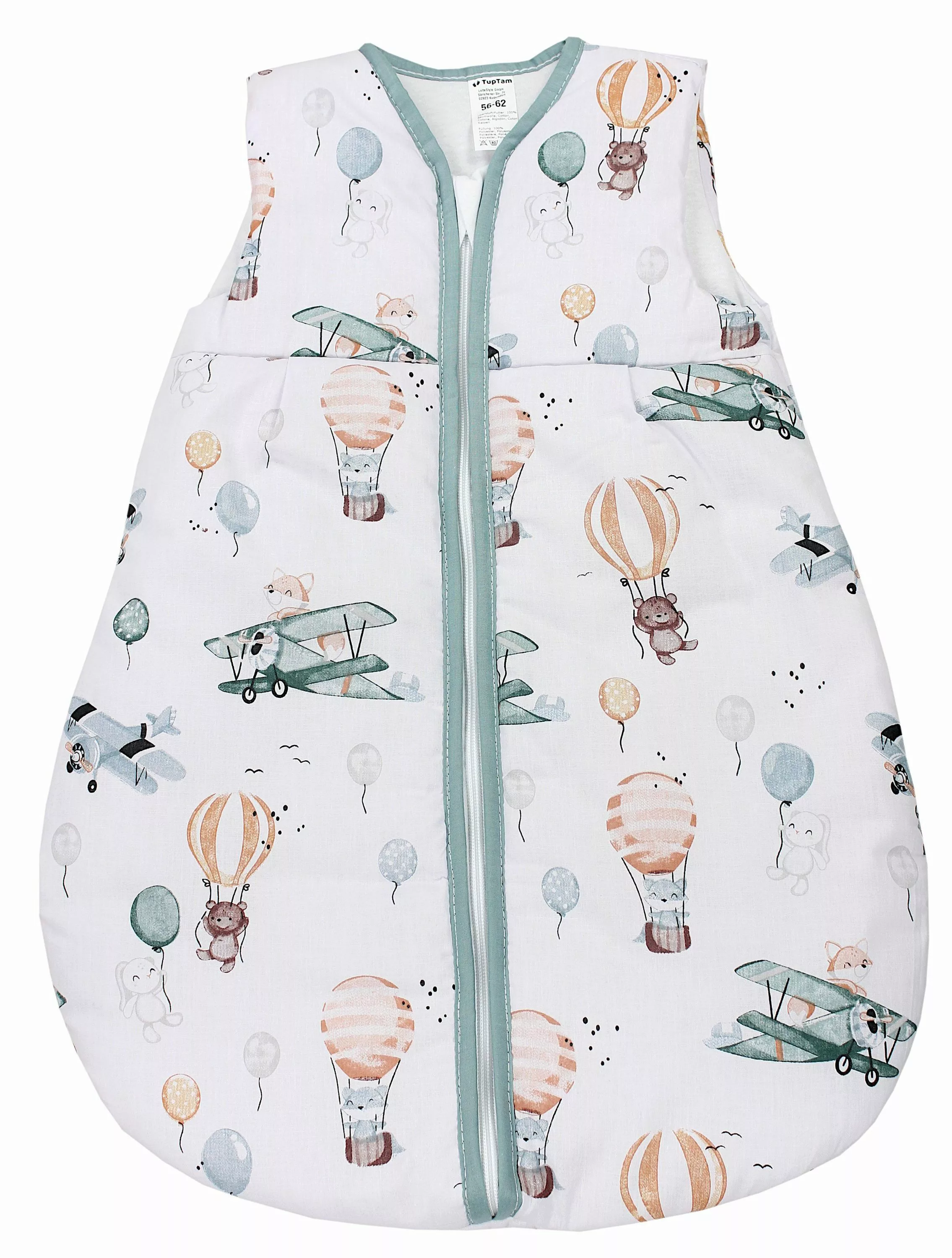 TupTam Babyschlafsack 2.5 TOG ärmellos wattiert günstig online kaufen
