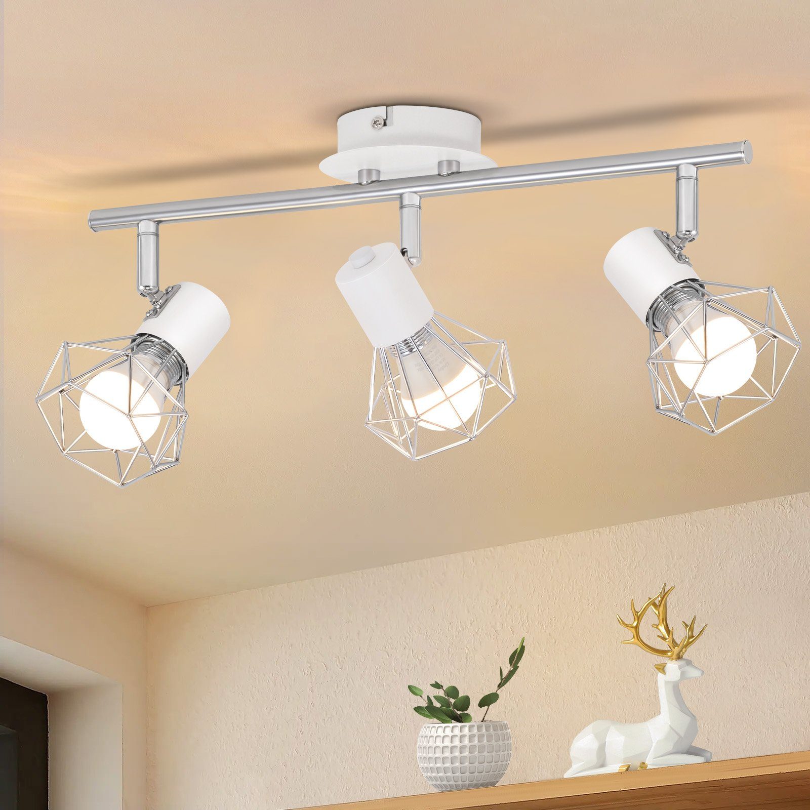 ZMH LED Deckenstrahler 3 Flammig Deckenspots günstig online kaufen