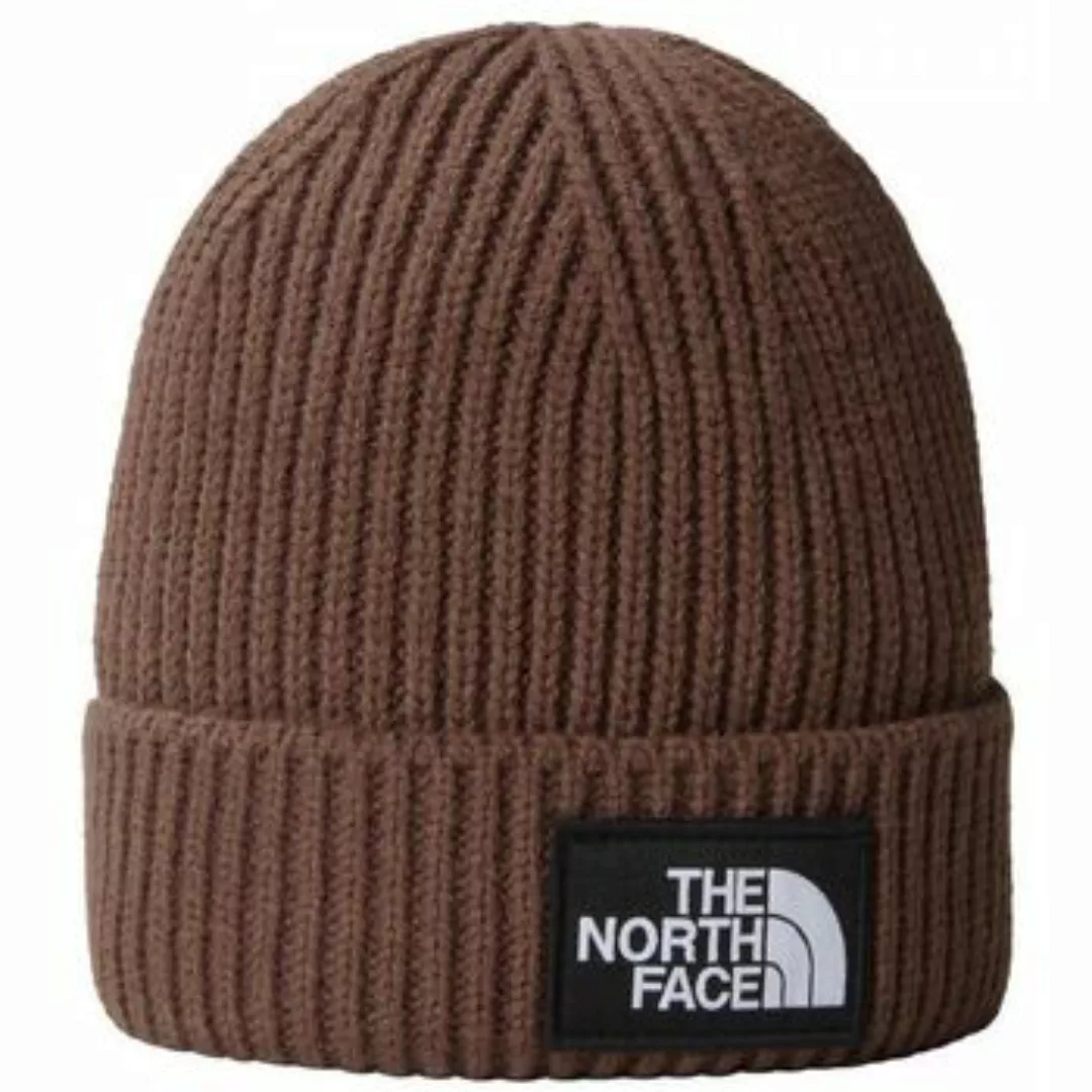 The North Face  Hut NF0A3FJX - LOGO BOX CUFFED-1OI1 Smokey Brown günstig online kaufen