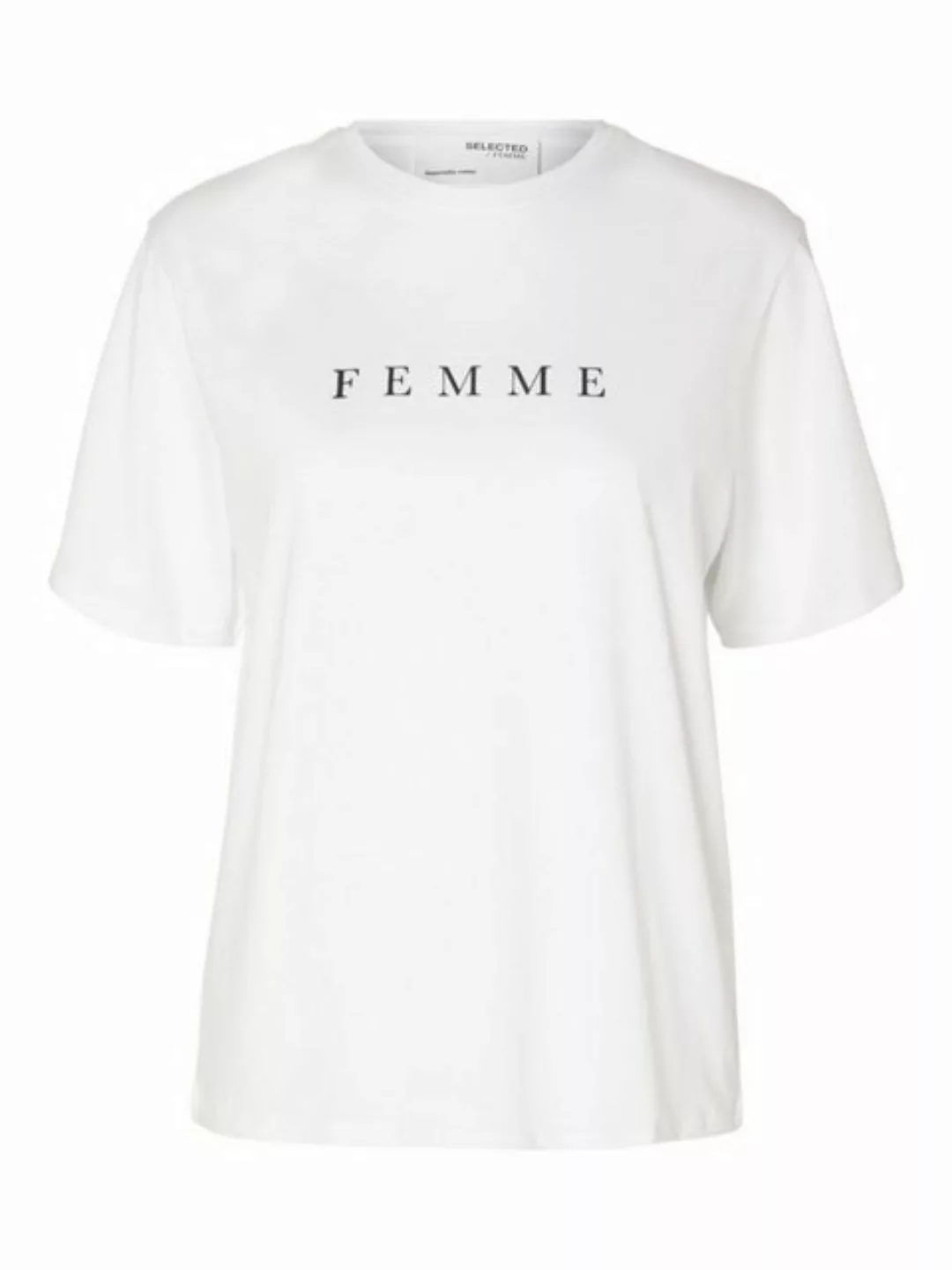 SELECTED FEMME Kurzarmshirt VILJA (1-tlg) Plain/ohne Details günstig online kaufen