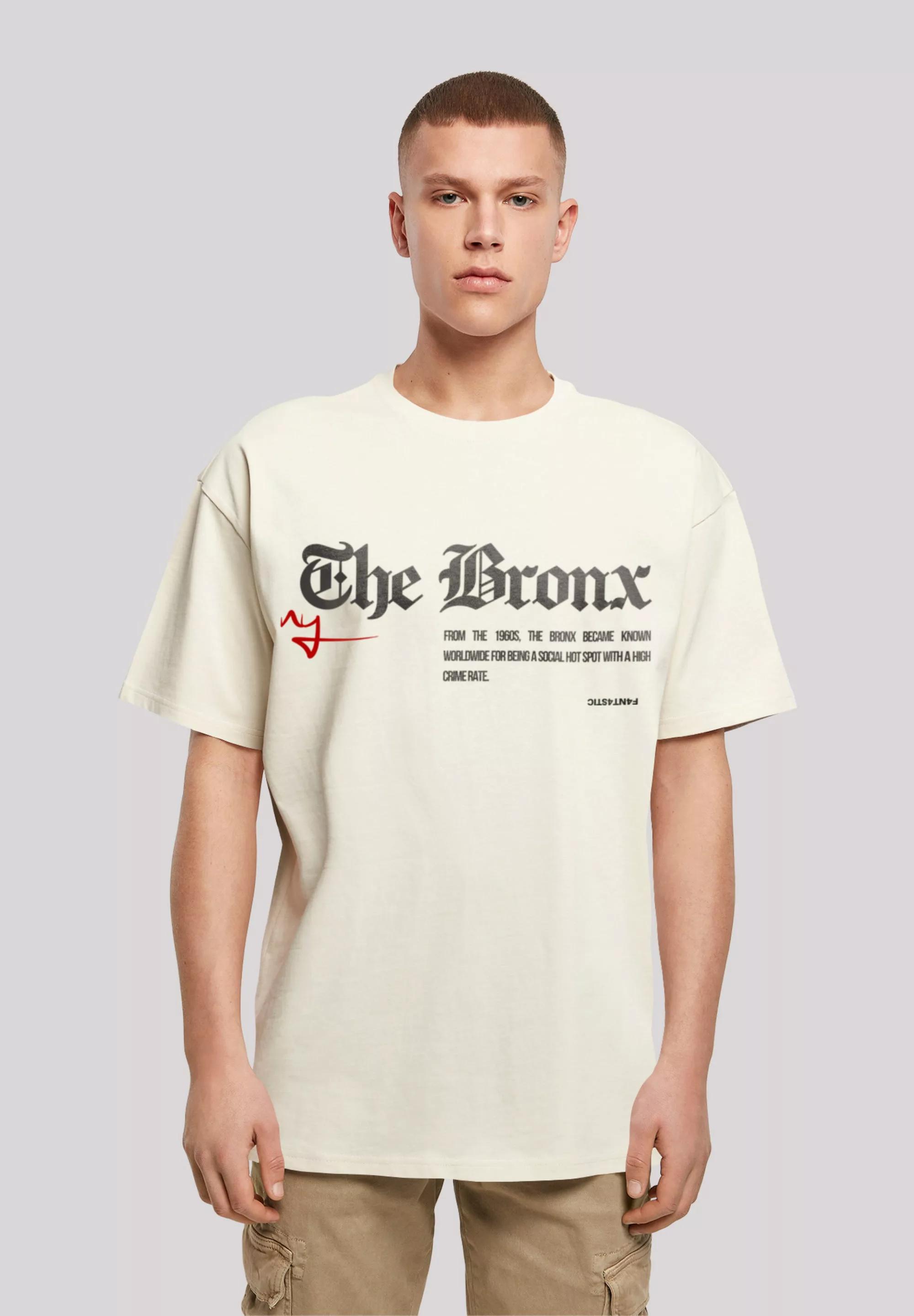 F4NT4STIC T-Shirt "The Bronx OVERSIZE TEE", Print günstig online kaufen