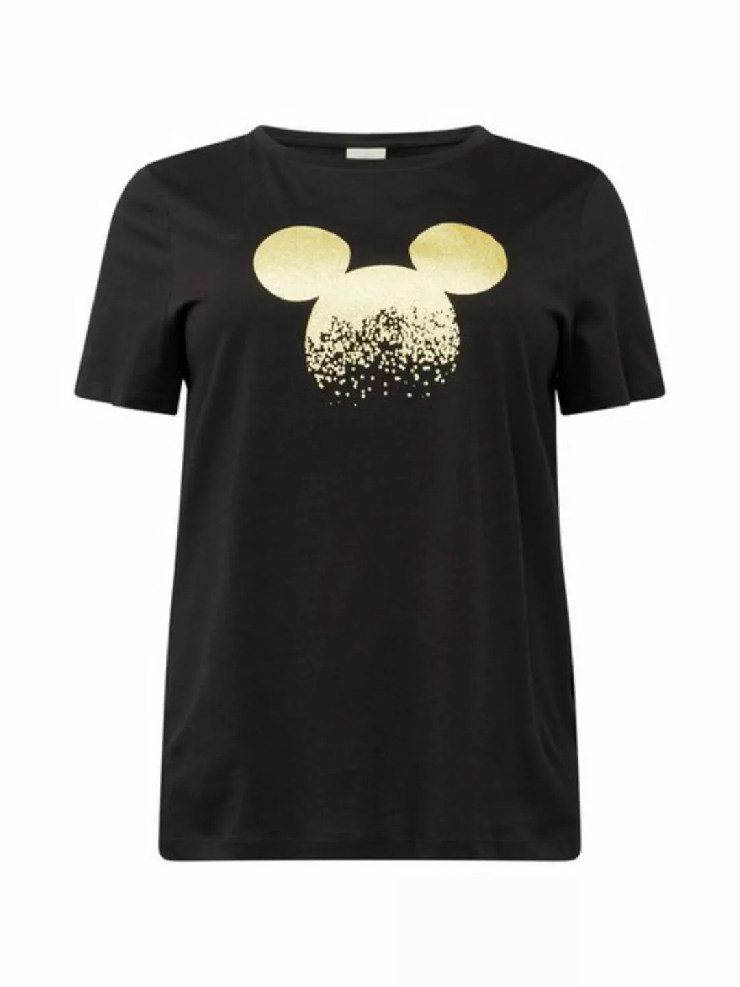 ONLY CARMAKOMA Kurzarmshirt "CARMICKEY GLITTER LIFE SS REG TEE LCS" günstig online kaufen