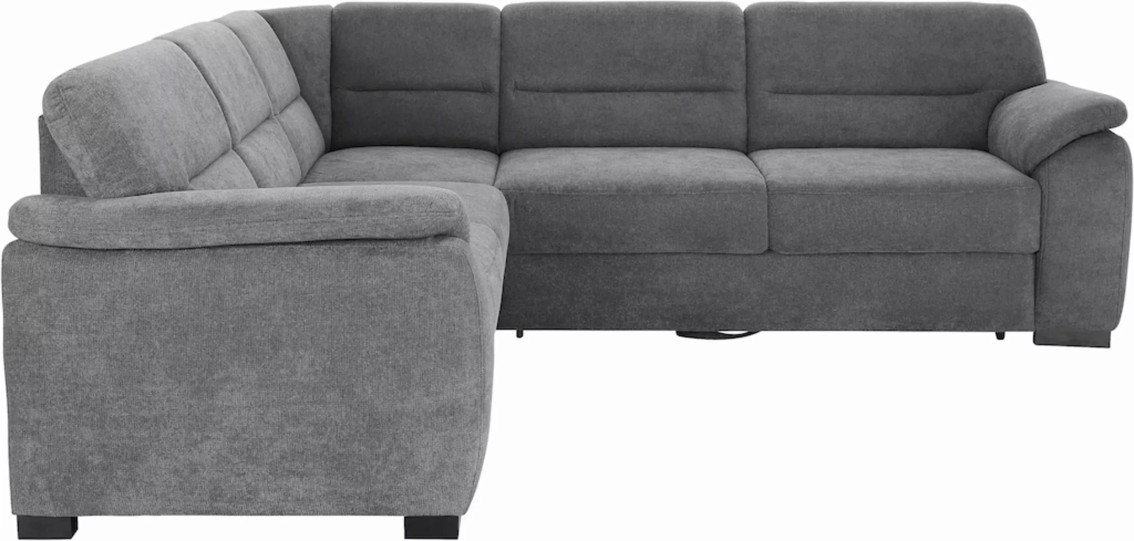 sit&more Ecksofa Montego L-Form, wahlweise mit Bettfunktion und Schubkasten günstig online kaufen