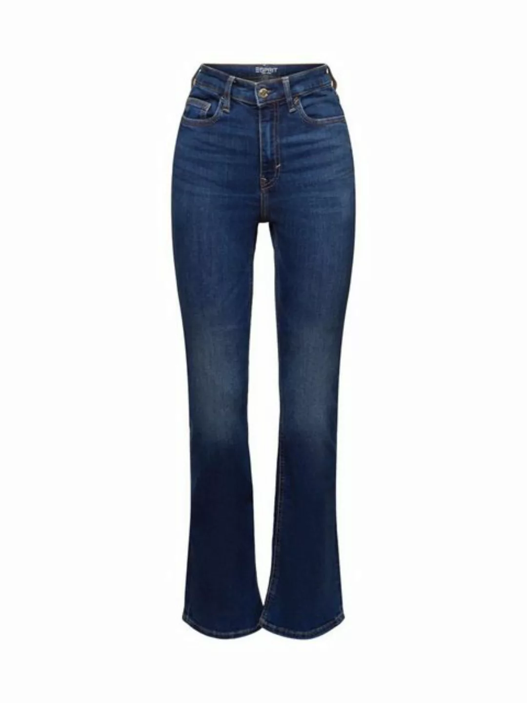 Esprit Straight-Jeans Recycelt: Bootcut-Jeans mit hohem Bund günstig online kaufen
