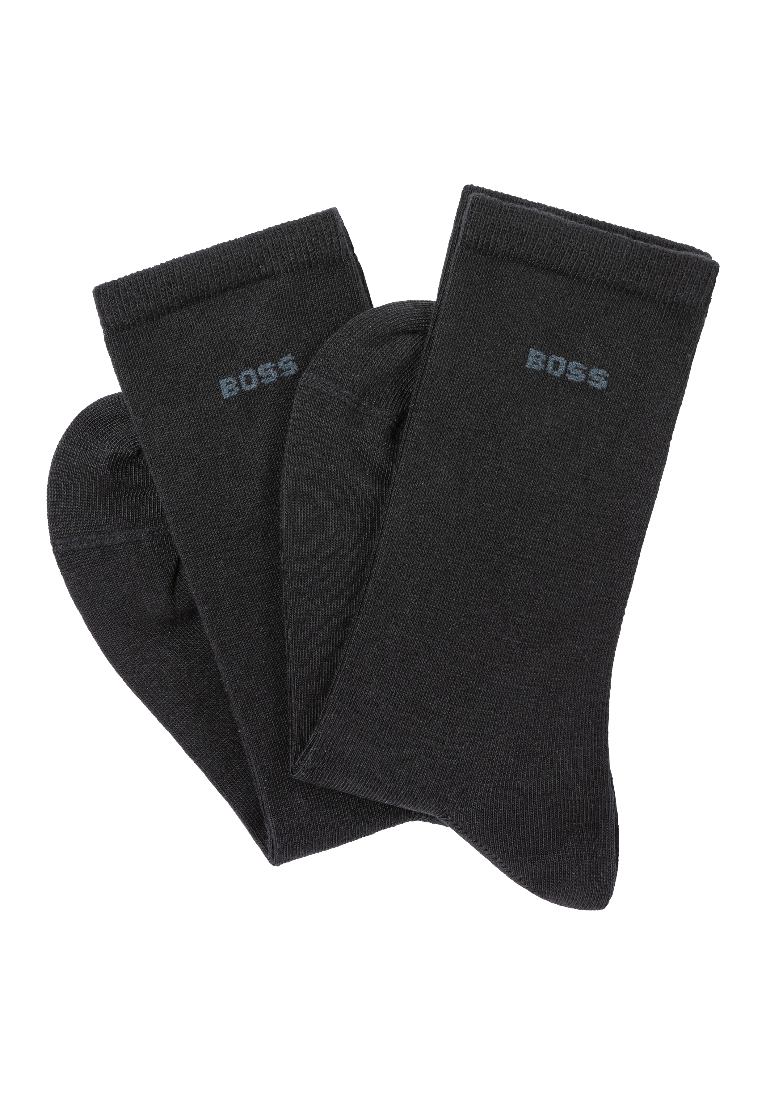 BOSS Businesssocken "2P RS Uni Logo CC W", (Packung, 2 Paar, 2er Pack), mit günstig online kaufen