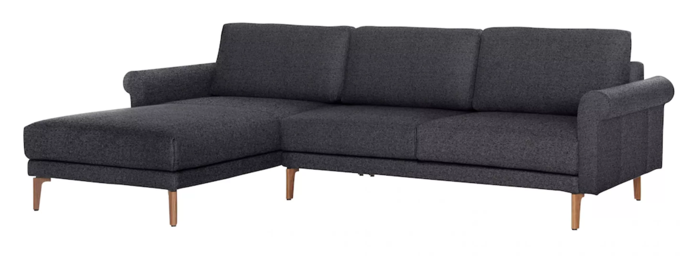 hülsta sofa Ecksofa »hs.450«, Armlehne Schnecke modern Landhaus, Breite 262 günstig online kaufen
