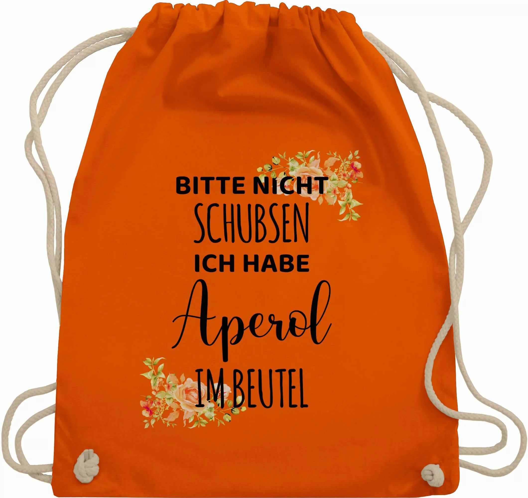 Shirtracer Turnbeutel Bitte nicht schubsen ich günstig online kaufen