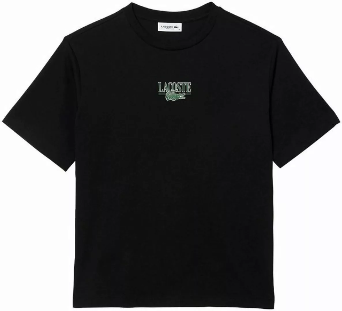 Lacoste T-Shirt mit Markenlabel günstig online kaufen