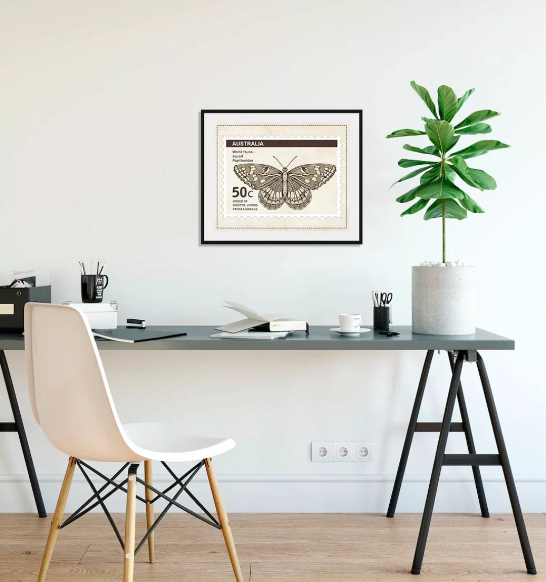 queence Bild "50c", Schmetterlinge, (1 St.) günstig online kaufen