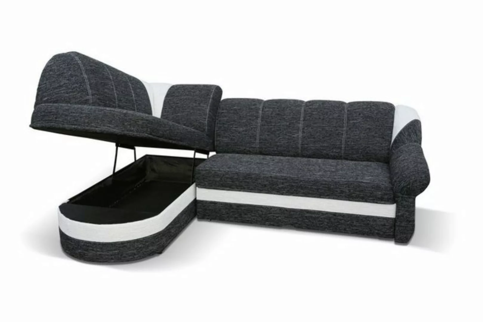 JVmoebel Ecksofa Funktions Couch Schlafsofa Sofa Polster Wohnzimmer Ecksofa günstig online kaufen