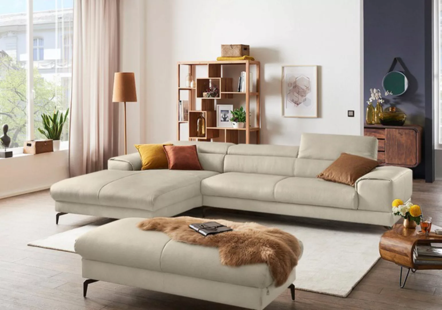 W.SCHILLIG Ecksofa "piedroo, Designsofa mit tollem Sitzkomfort, bequem und günstig online kaufen