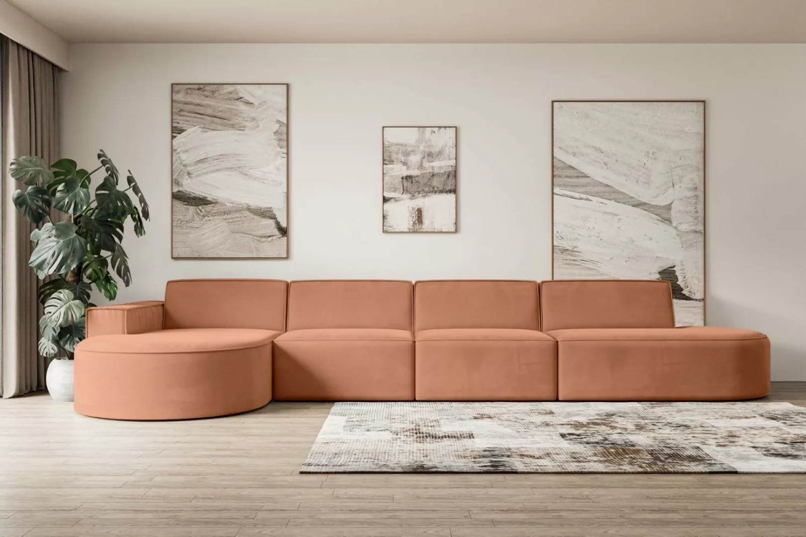 ALTDECOR Ecksofa MARI-L3, Sofa Praktische Bequeme günstig online kaufen