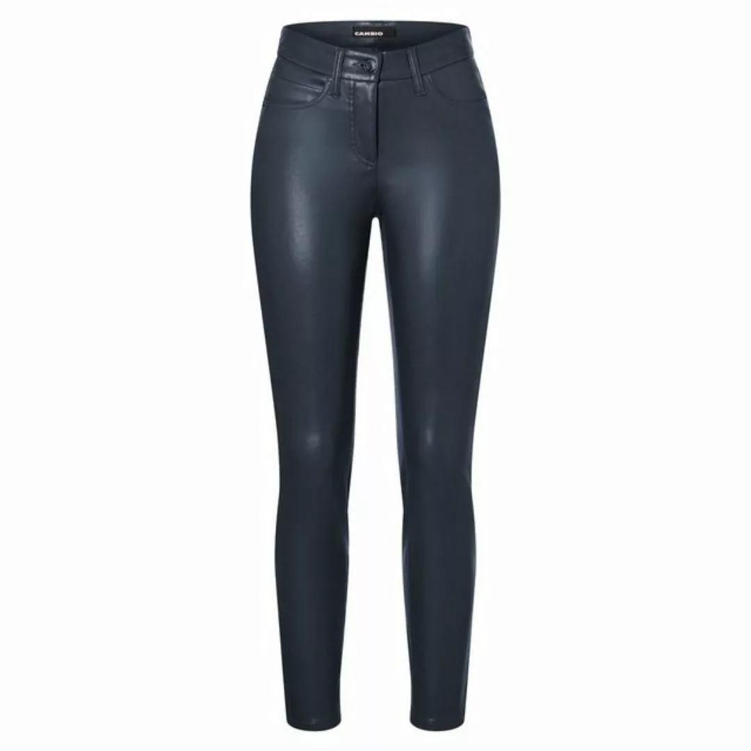 Cambio Slim-fit-Jeans Hose RAY in Lederoptik günstig online kaufen