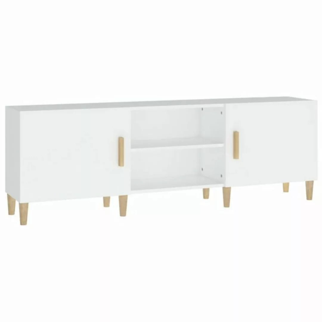 furnicato TV-Schrank Weiß 150x30x50 cm Holzwerkstoff (1-St) günstig online kaufen