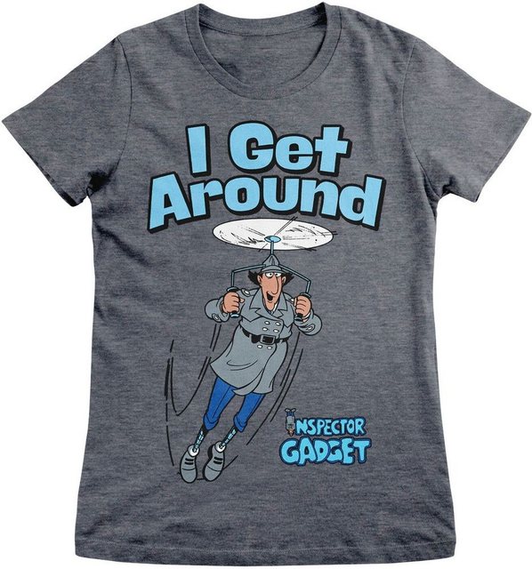 Inspector Gadget T-Shirt I Get Around Girly Tee günstig online kaufen