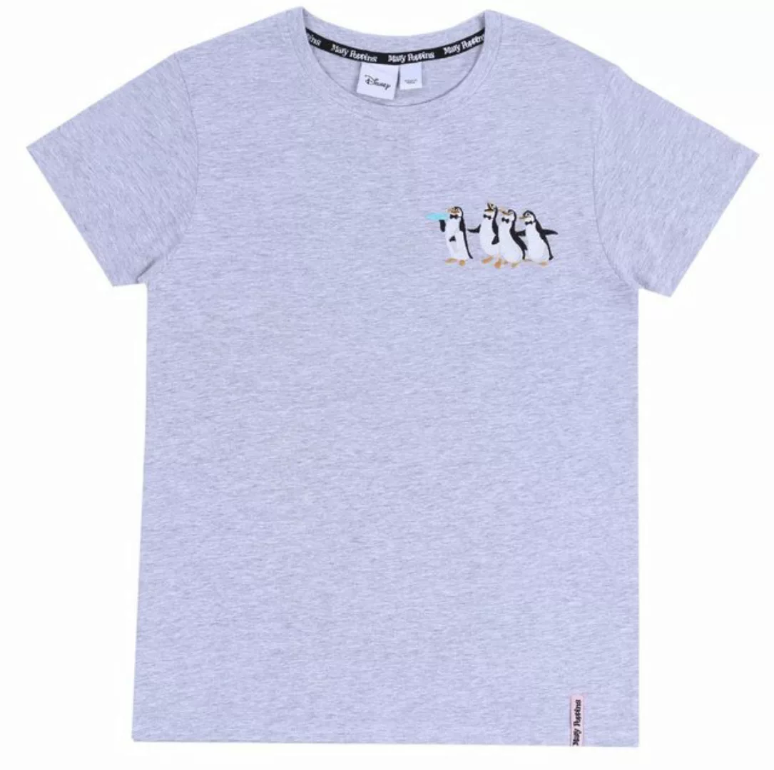 Sarcia.eu Kurzarmbluse Graues T-Shirt, Mary Poppins Pinguine DISNEY XXS günstig online kaufen