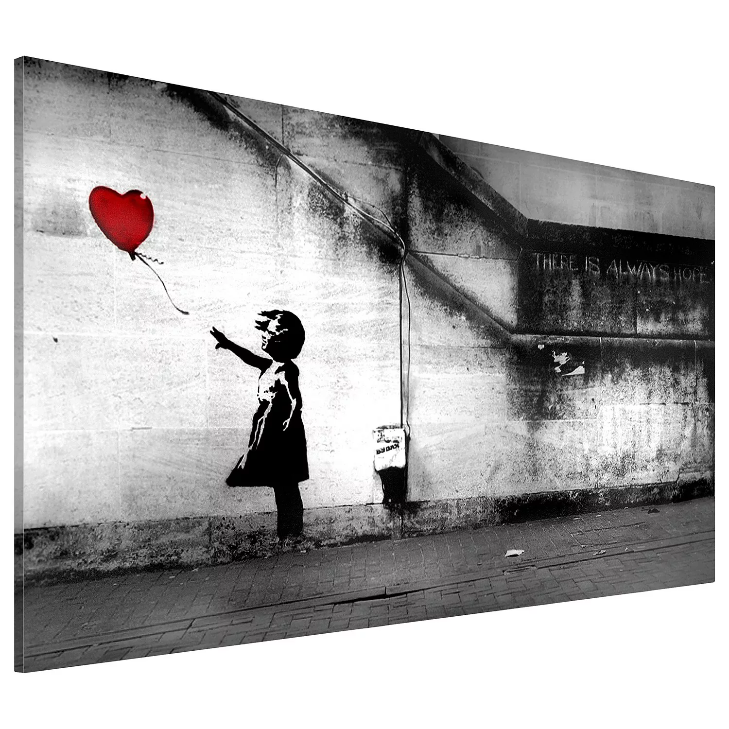 home24 Wandbild Hoffnung (Banksy) günstig online kaufen