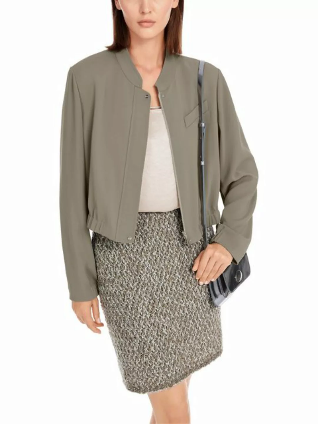 Marc Cain Blouson "Noble Neutrals" Premium Damenmode Weich fließende Blouso günstig online kaufen