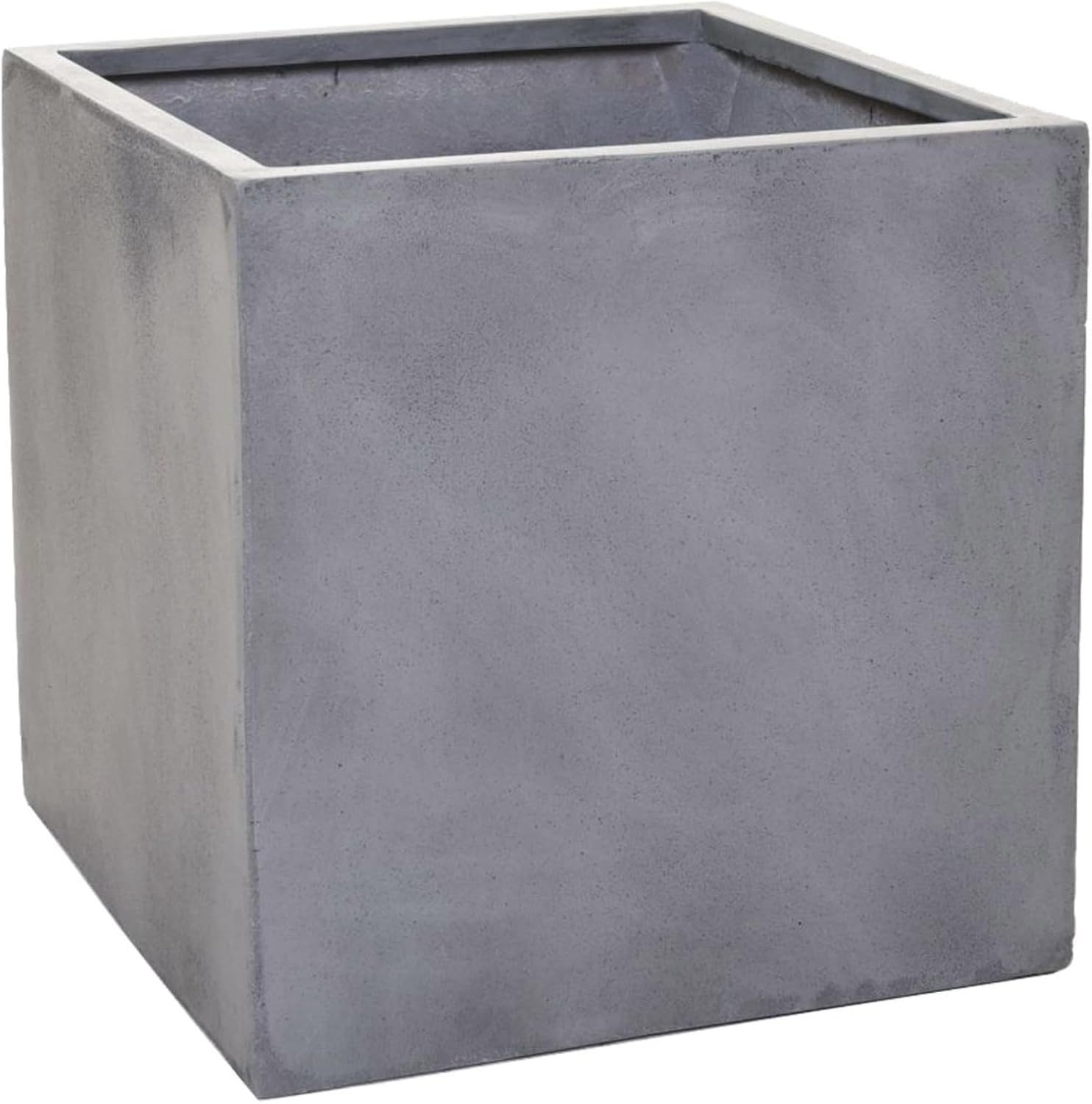 VIVANNO Pflanzkübel Fiberglas BLOCK Würfel - günstig online kaufen