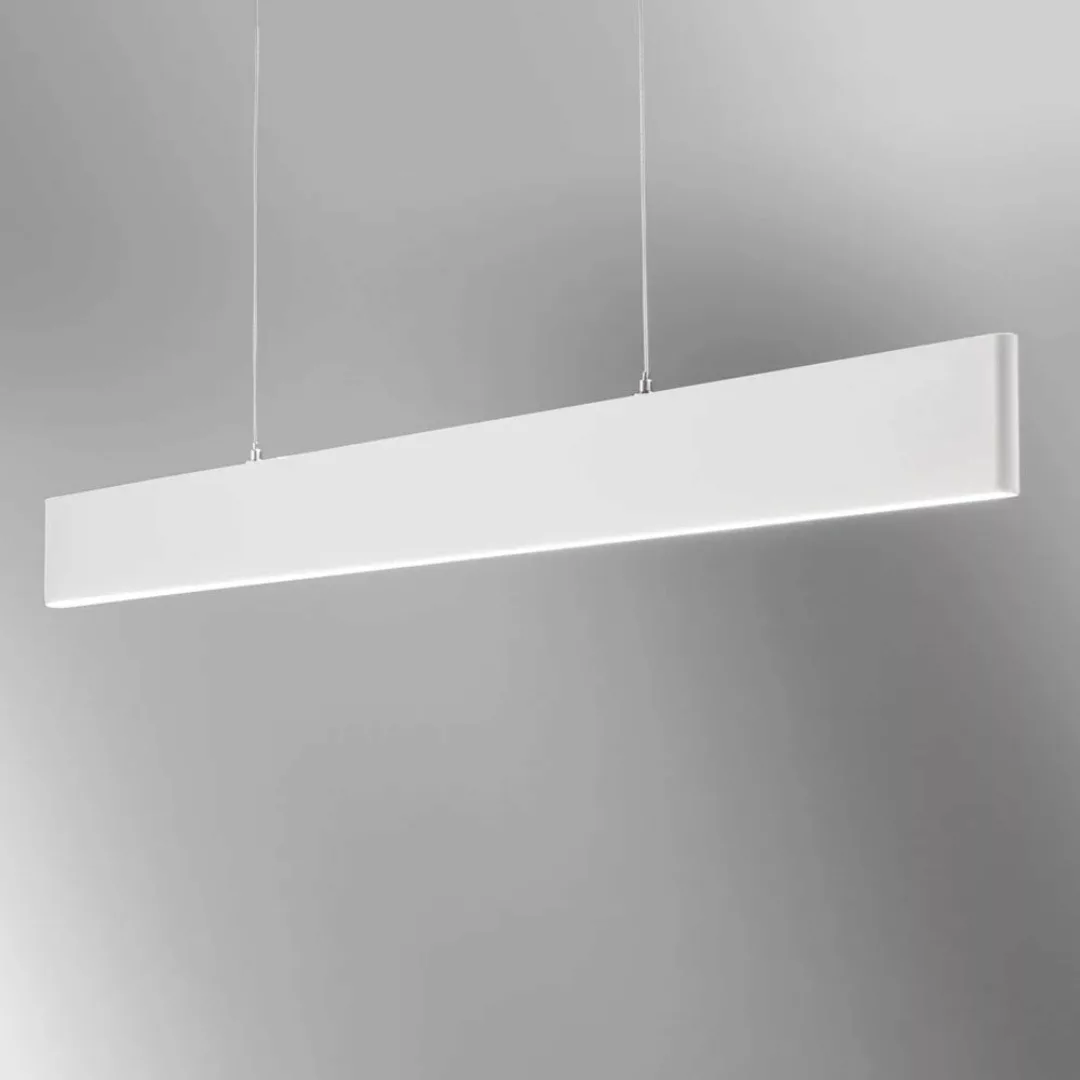 LED Pendelleuchte Justus in Weiß 2x 31W 3040lm günstig online kaufen
