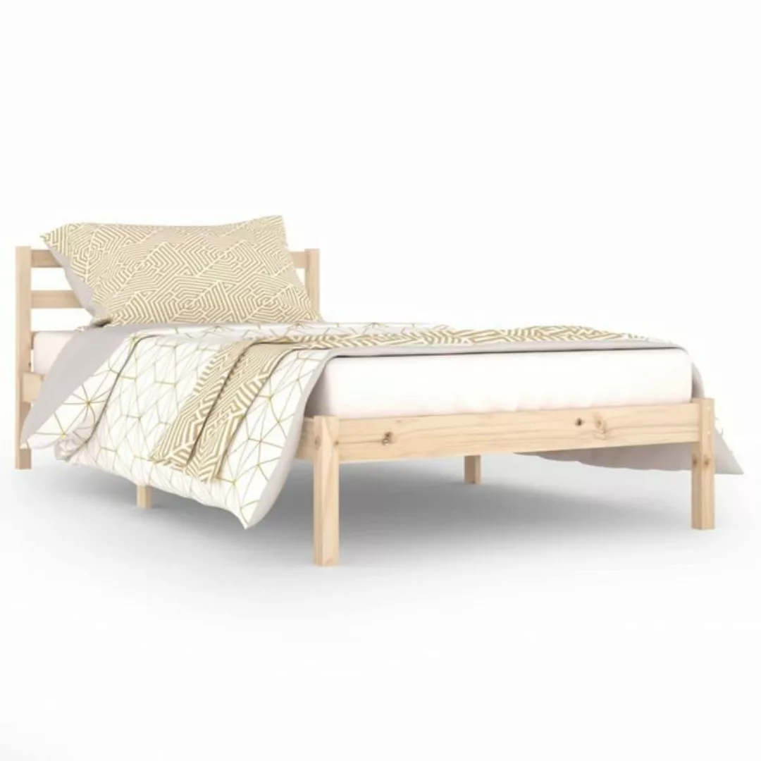 furnicato Bett Massivholzbett Kiefer 100x200 cm günstig online kaufen