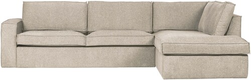 WOOOD Ecksofa "Thomas", frei im Raum stellbar, Stellmaße H 92 cm x B 283 cm günstig online kaufen