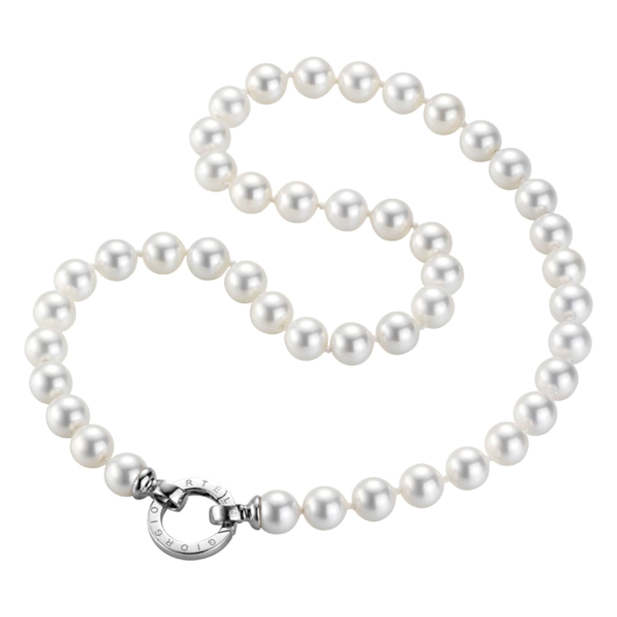 GIORGIO MARTELLO MILANO Perlenkette "Muschelkern Perlen, Ringverschluss, Si günstig online kaufen
