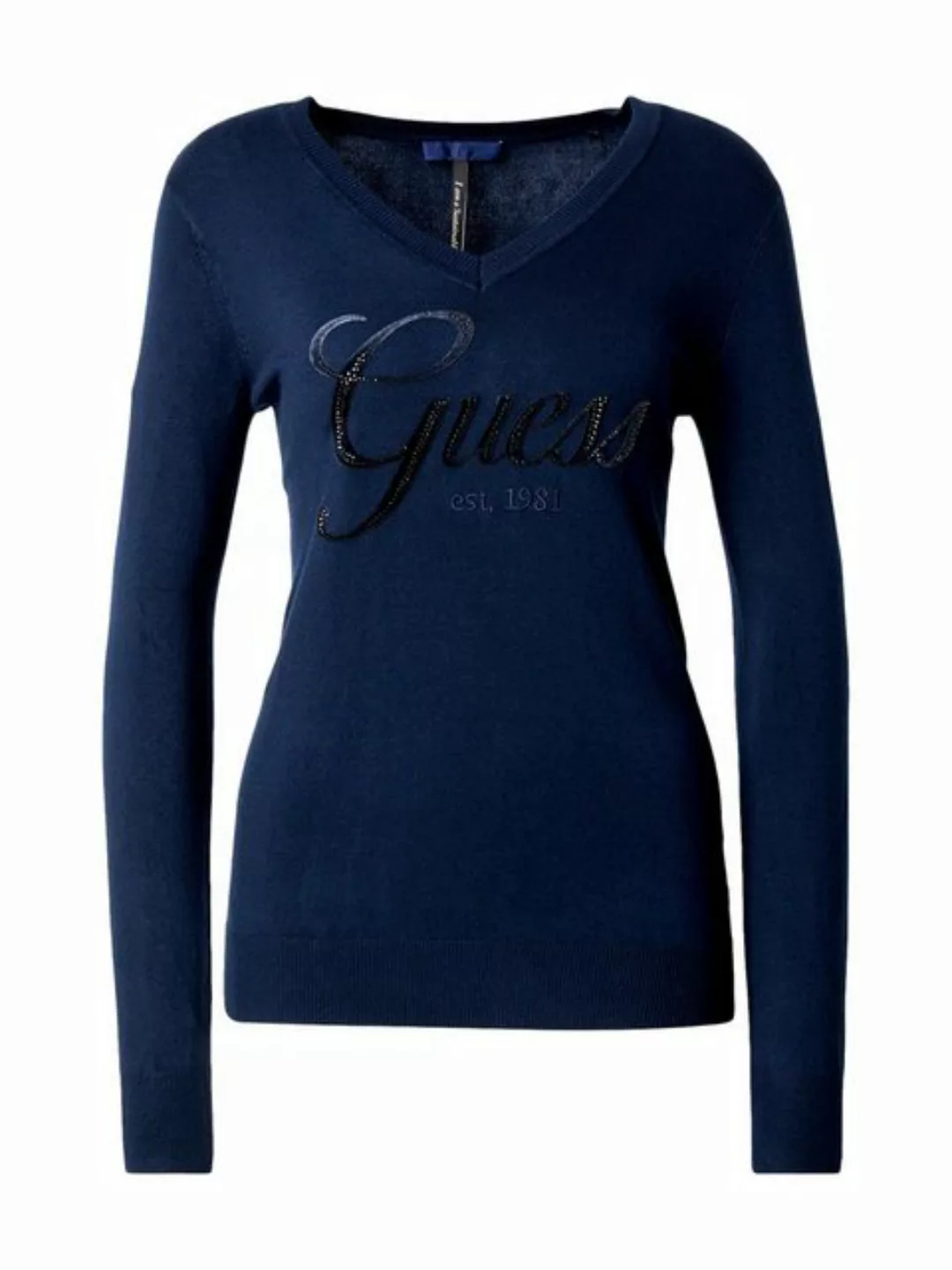 Guess Strickpullover MEGAN (1-tlg) Stickerei günstig online kaufen