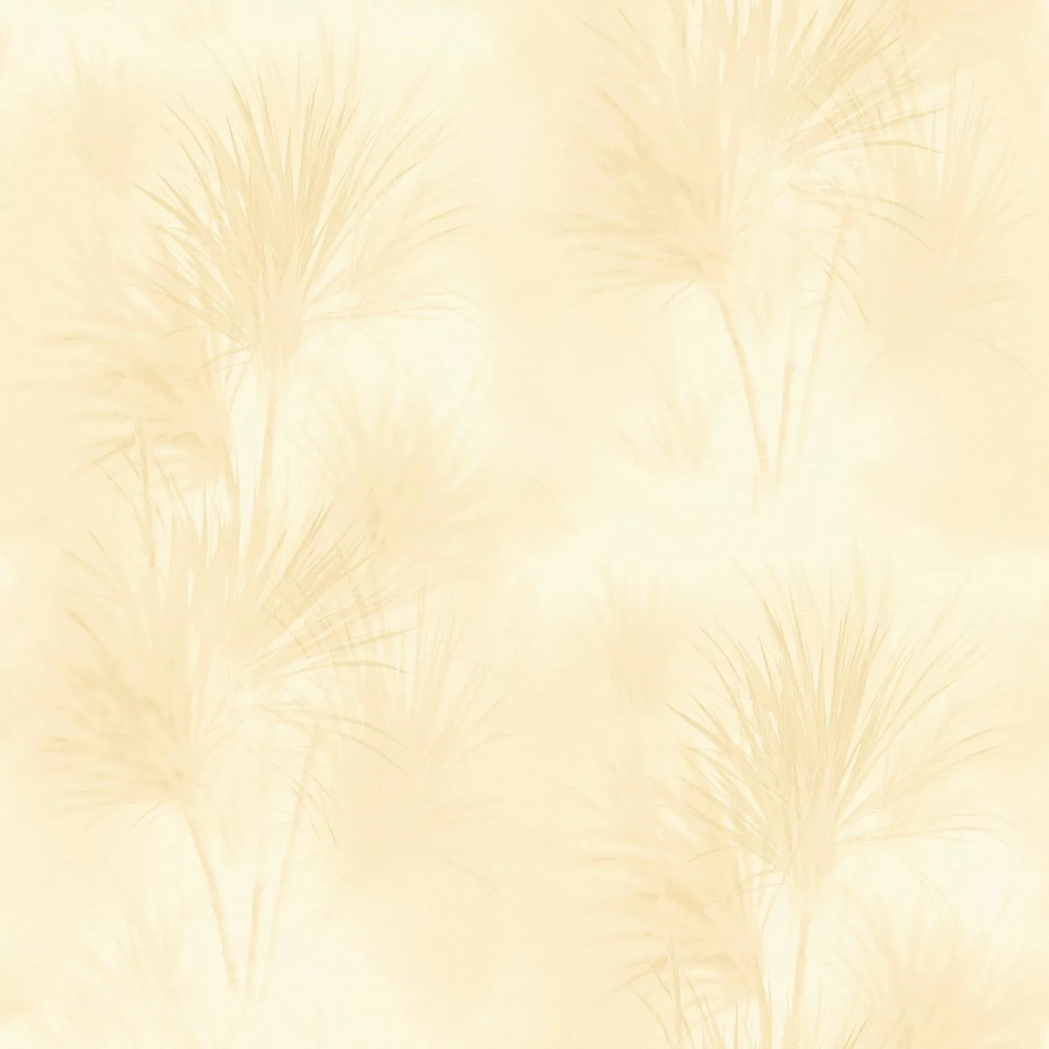 Bricoflor Palmen Tapete in Hellgelb Tropical Vliestapete mit Farn Design in günstig online kaufen