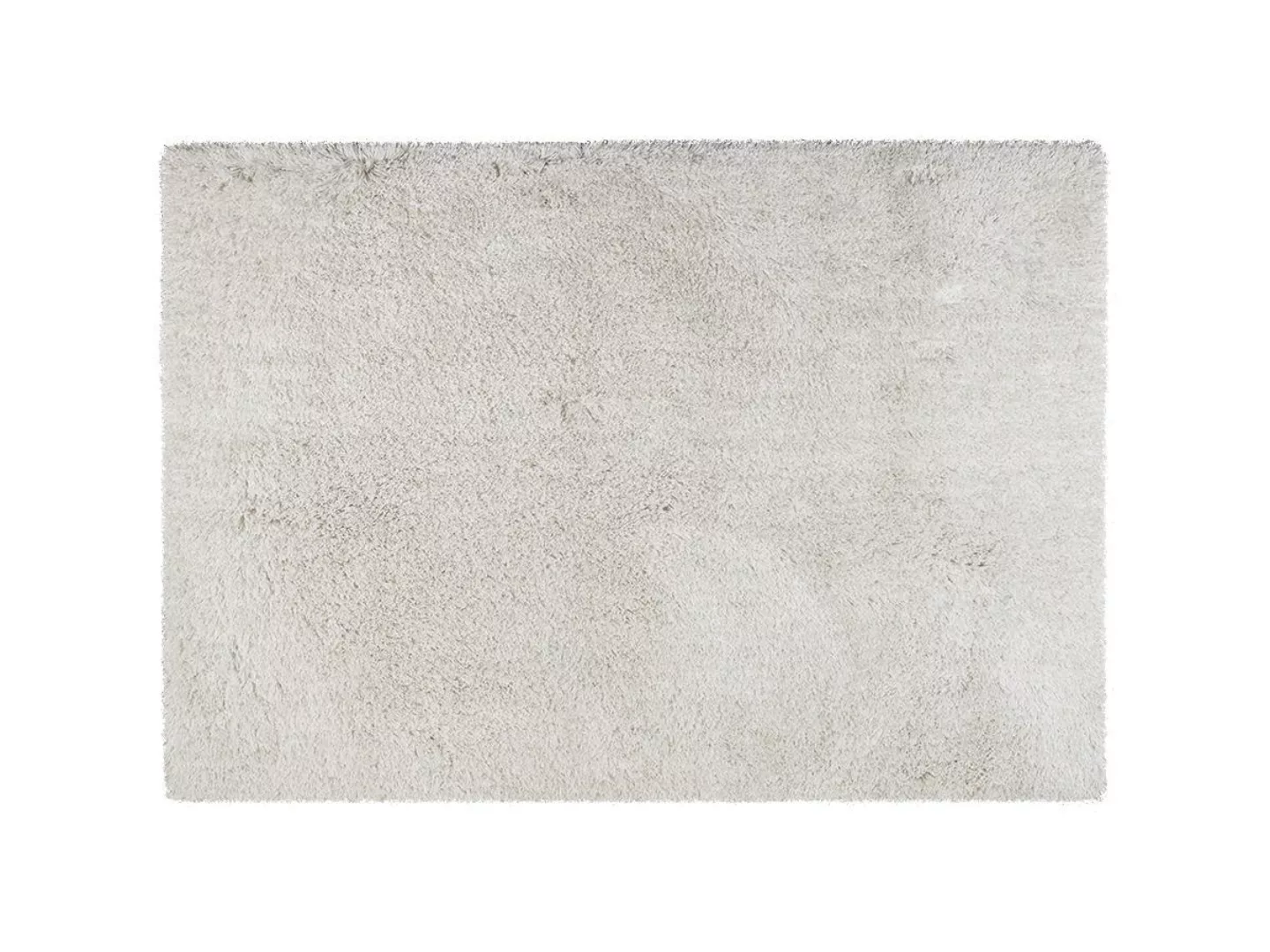 Hochflorteppich - 120 x 170 cm - Mikrofaser - Weiß - HARVEY günstig online kaufen