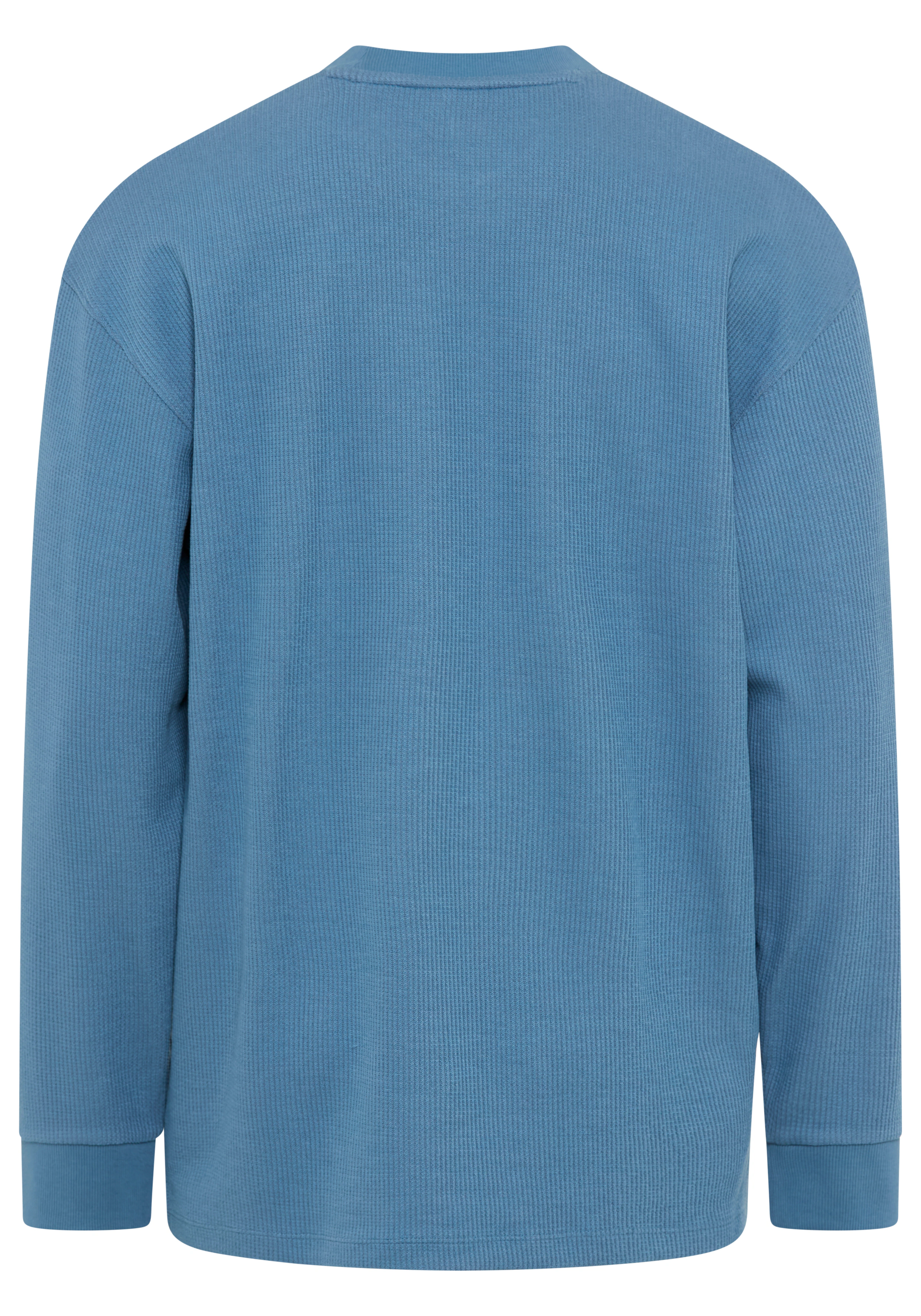 HUGO Blue Langarmshirt "Nuwolo", mit Logo-Badge günstig online kaufen