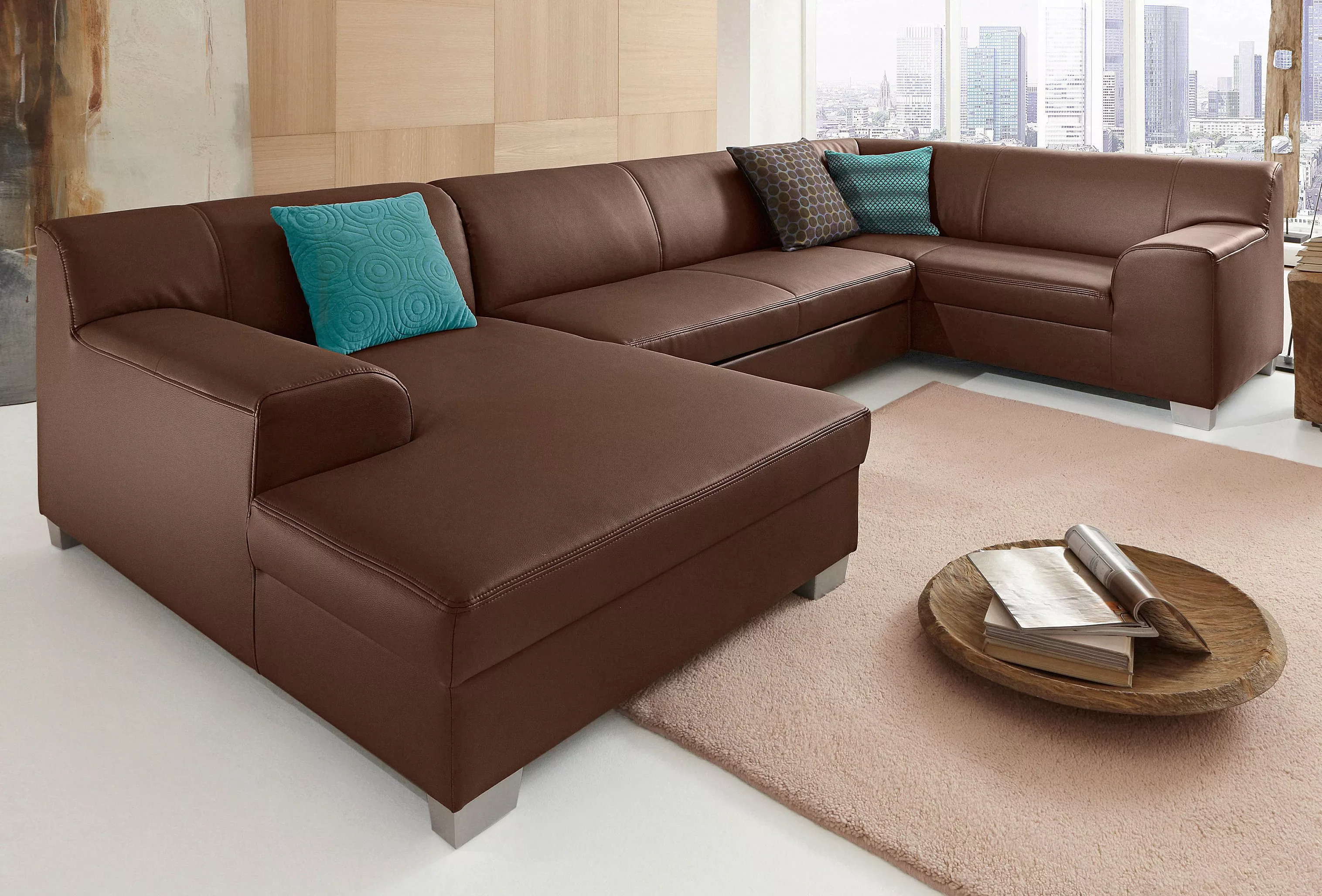 DOMO collection Wohnlandschaft "Amando in vielen Bezugsvarianten, auch in L günstig online kaufen