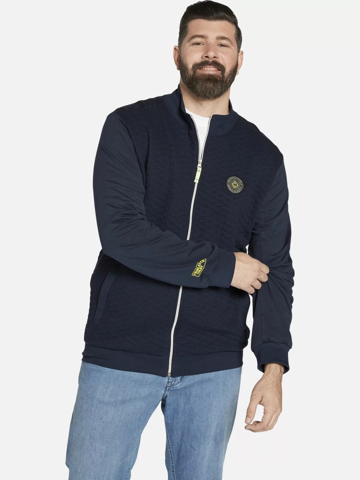 Charles Colby Sweatjacke "Sweatjacke DUKE TILLCON" günstig online kaufen