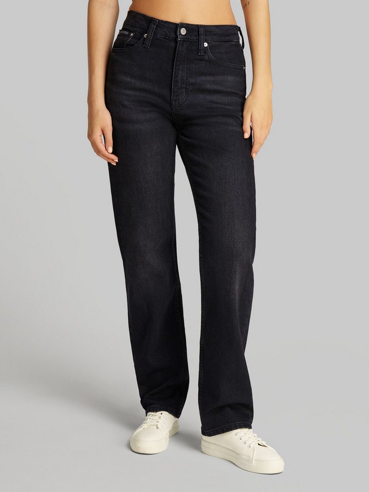 Calvin Klein Jeans Straight-Jeans HIGH RISE STRAIGHT im 5-Pocket-Style günstig online kaufen