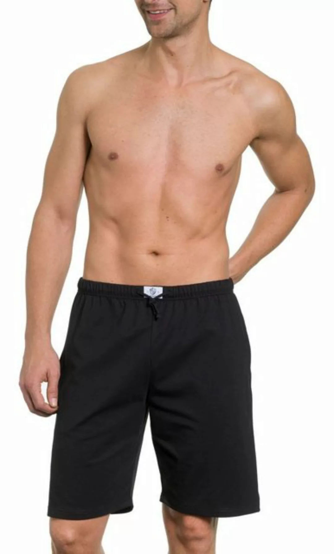 HAASIS Bodywear 1919 Bermudas Herren Jerseybermuda 77111863-schwarz (1-tlg) günstig online kaufen