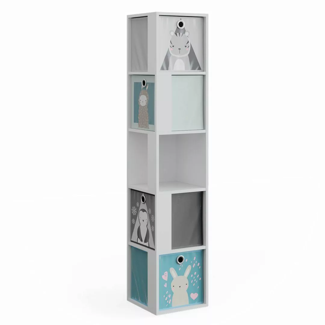 Vicco Bücherregal Lio, Weiß, 33.3 x günstig online kaufen