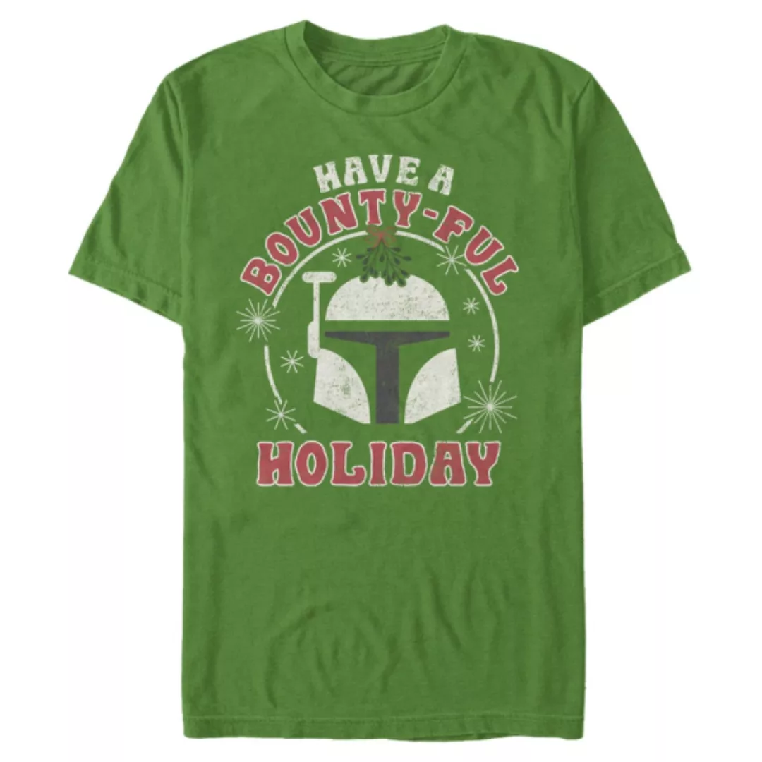 Star Wars - Boba Fett Bountyful Holiday - Weihnachten - Männer T-Shirt günstig online kaufen