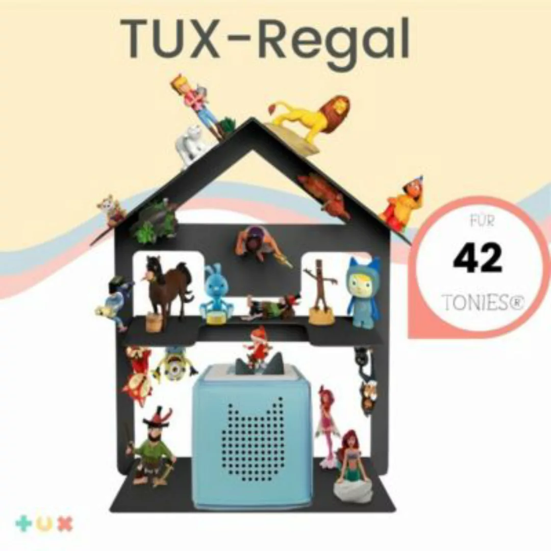 TUX Magnetisches Regal passend Toniebox® - Haus anthrazit  Kinder günstig online kaufen