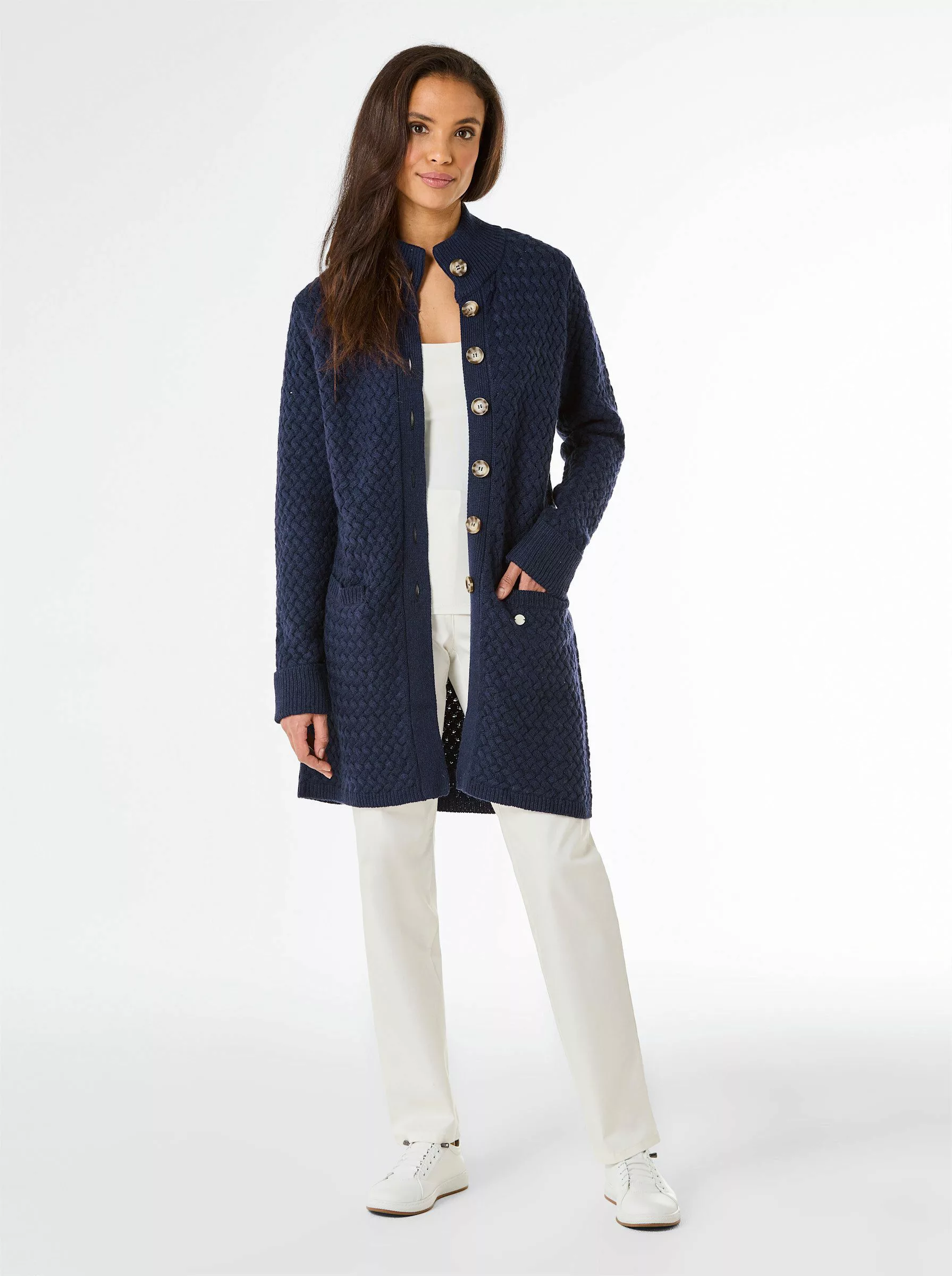 creation L Strickjacke Longstrickjacke günstig online kaufen