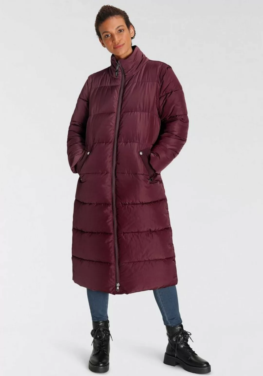 ONLY Steppmantel ONLIRINA X-LONG 2IN1 PUFFER OTW auch als Weste tragbar günstig online kaufen