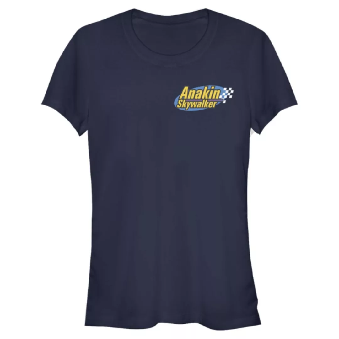 Star Wars - Logo Anakin Pocket - Frauen T-Shirt günstig online kaufen