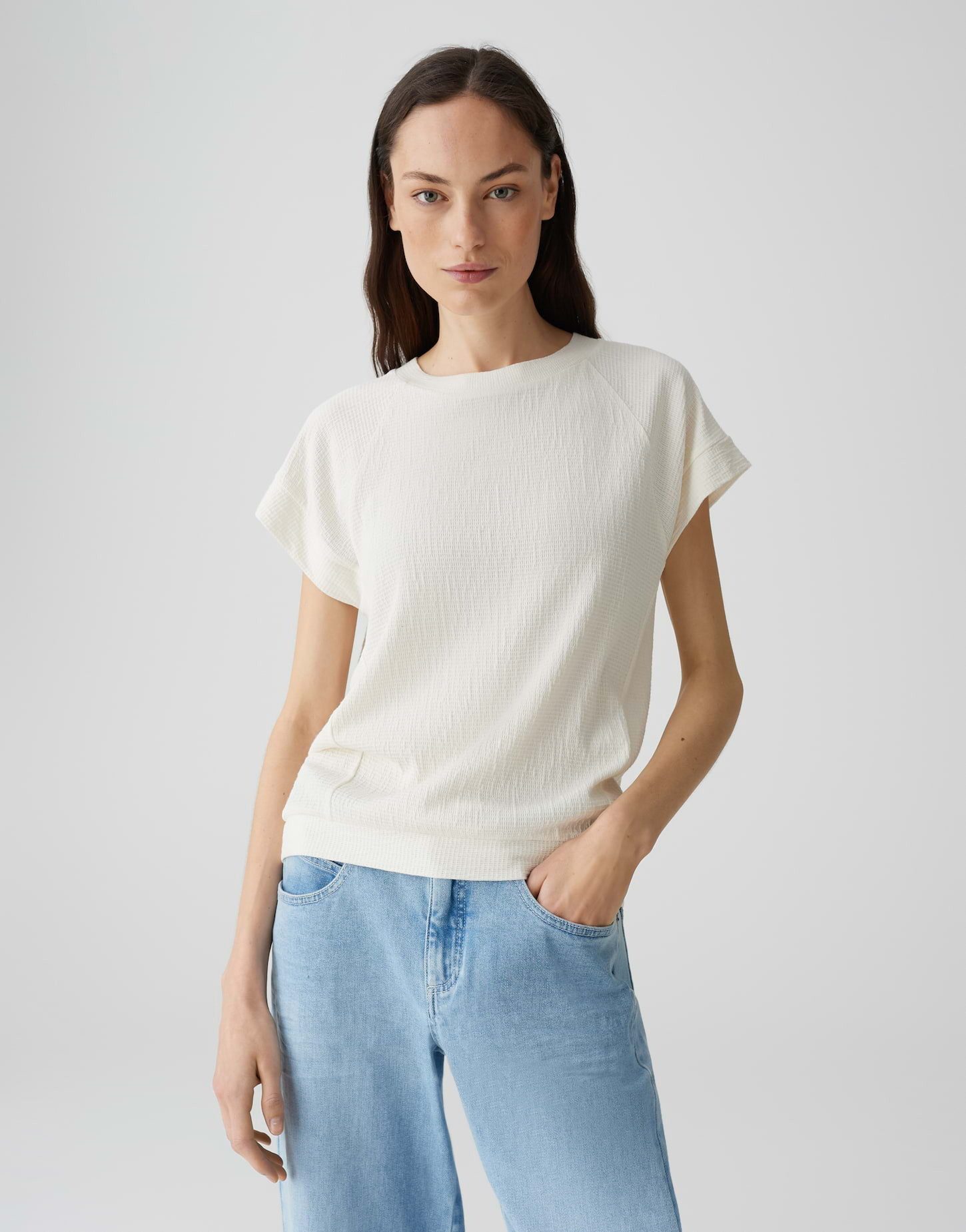 OPUS Kurzarmshirt SIVRE Regular aus nachhaltigem günstig online kaufen