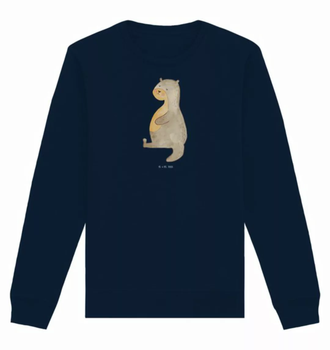 Mr. & Mrs. Panda Longpullover Otter Bauch Größe M - French Navy - Geschenk, günstig online kaufen